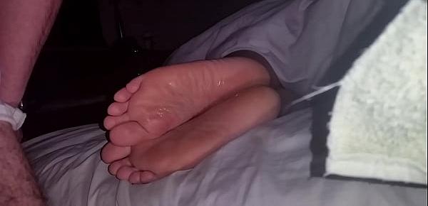  Cumming On Wife&039;s Feet 39